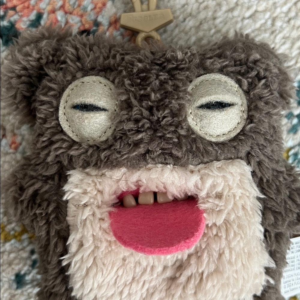 FUGGLER Monster Keychain with Clip